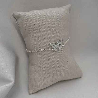 PULSEIRA BORBOLETA FORÇA E CORAGEM